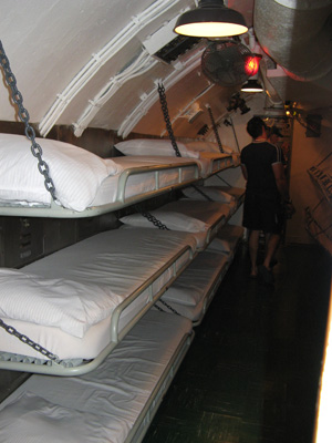 USS Bowfin bunks, Hawaii 2008