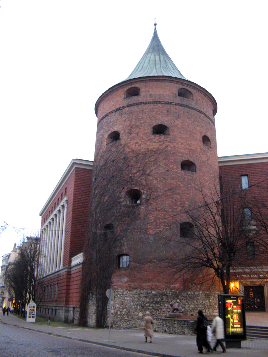 Riga 2008, Powder Tower Restored 1650