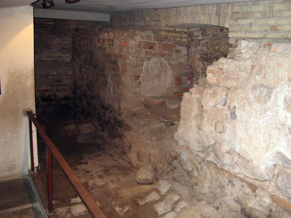 Vilnius 2008, Vilnius Cathedral Crypt Some parts are 13th c. built on temple to Perkunas.