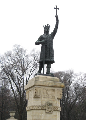 King Stepan III Ruled 1457-1504., Chisinau, Moldova 2008