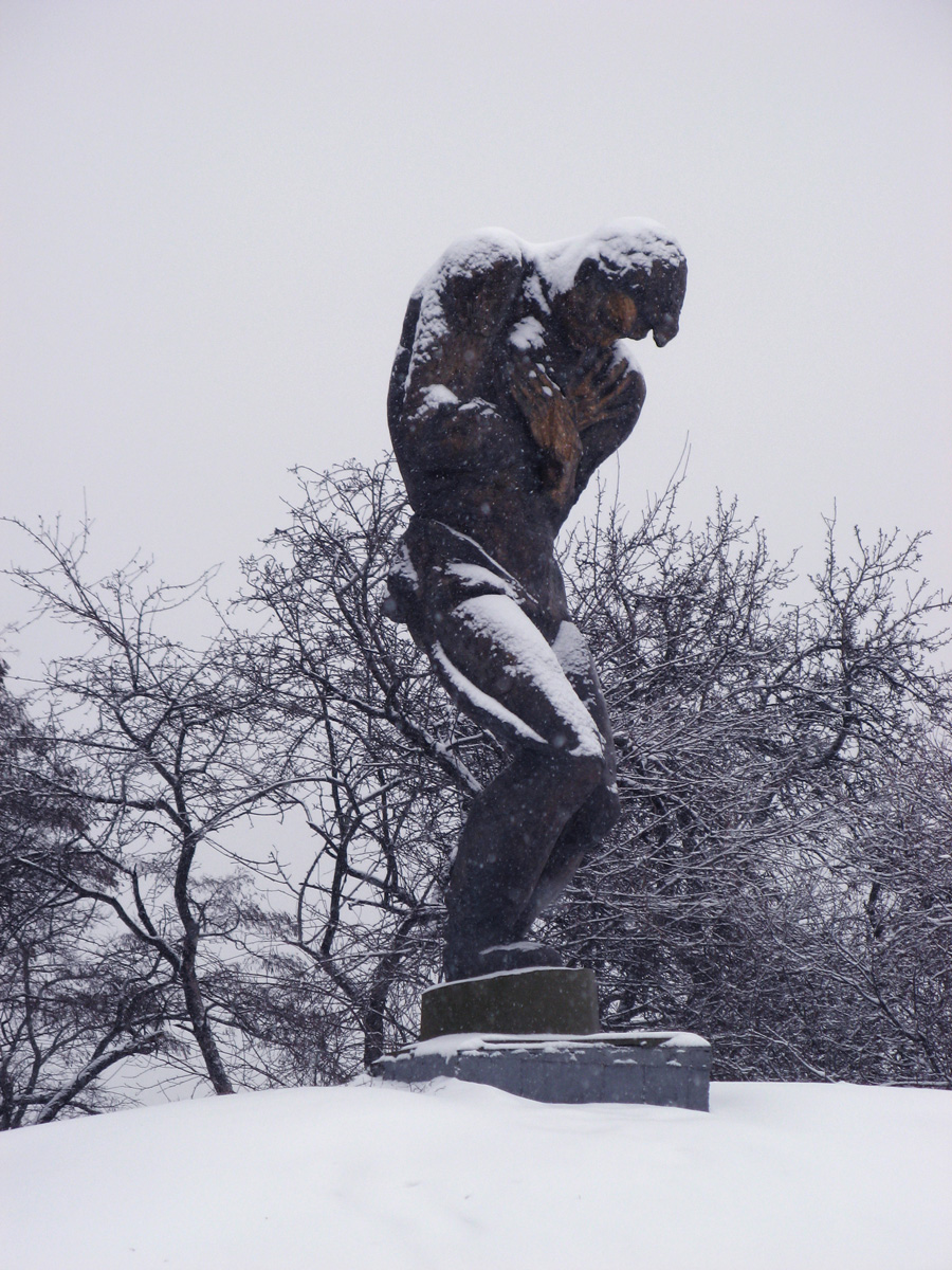 Kiev, "Man Without Jacket"