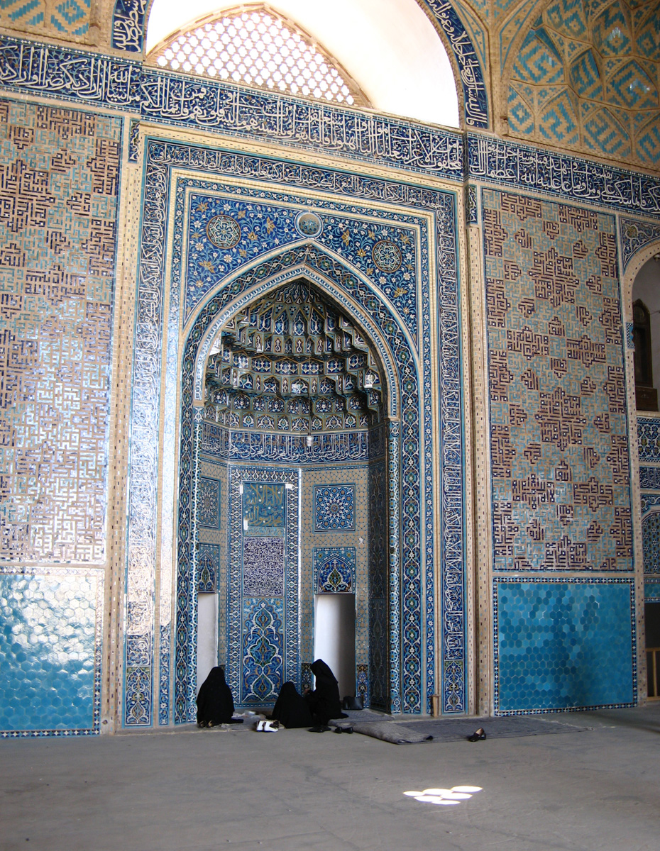 Yazd, Yazd Mosque Interior