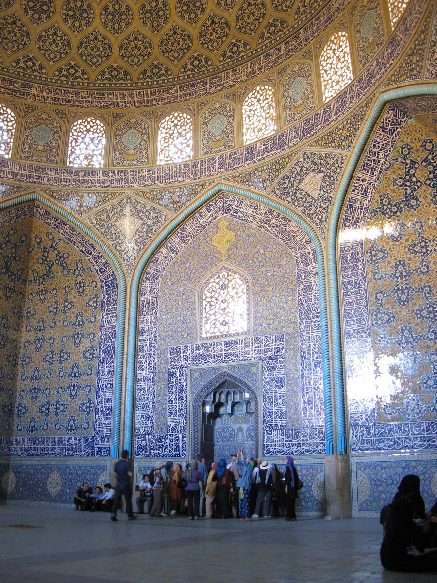 Esfahan, Sheik Lotfollah interior