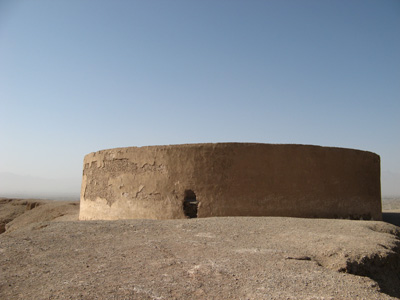 "Tower of Silence" About 15-20 ft tall., Yazd, Iran 2008