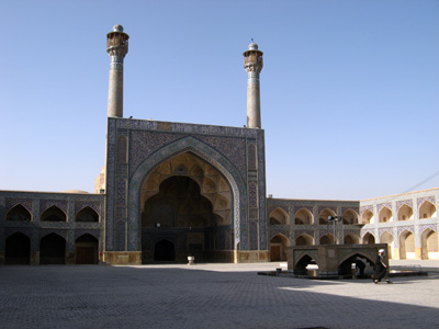 Jame Mosque Interior, Esfahan, Iran 2008