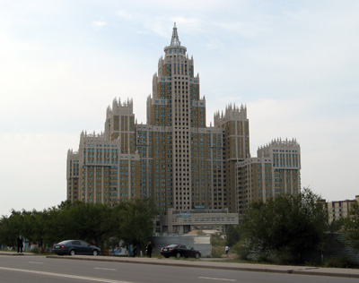 Neo-Stalinist Towers, Astana, Kazakhstan 2008