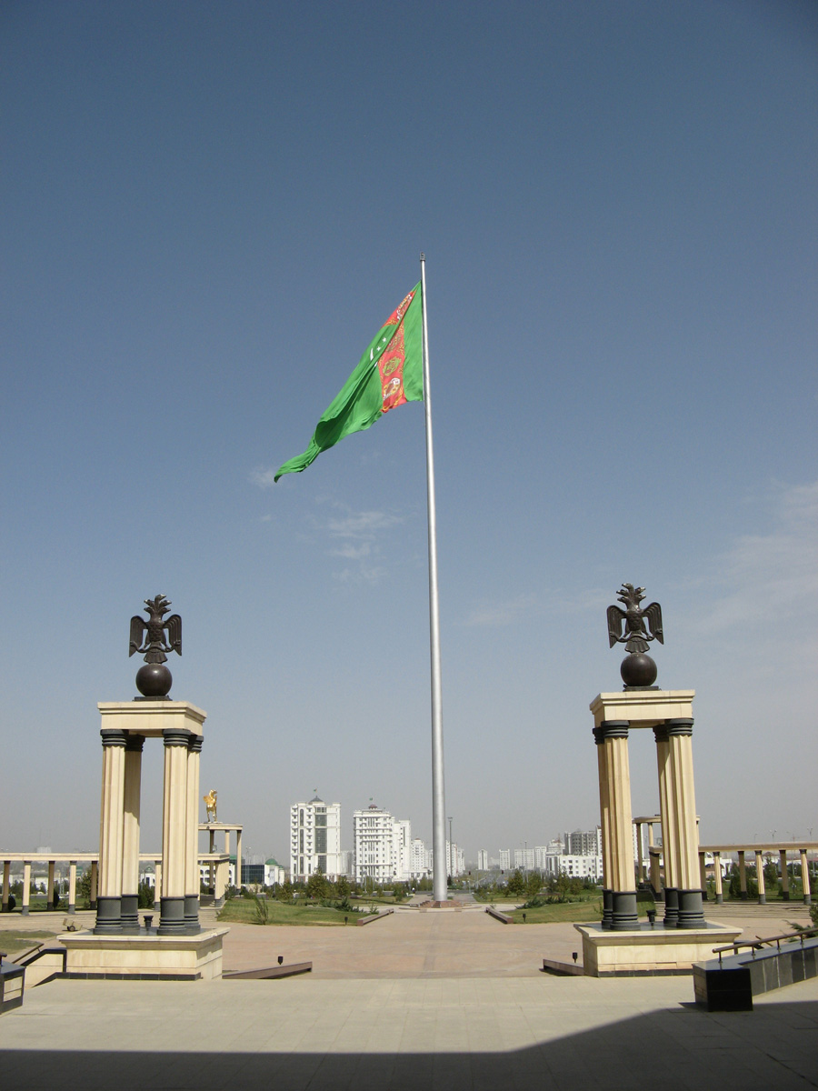Ashgabad, 133 m (436 ft) flagpole