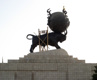 Earthquake Memorial, Ashgabad, Turkmenistan 2008