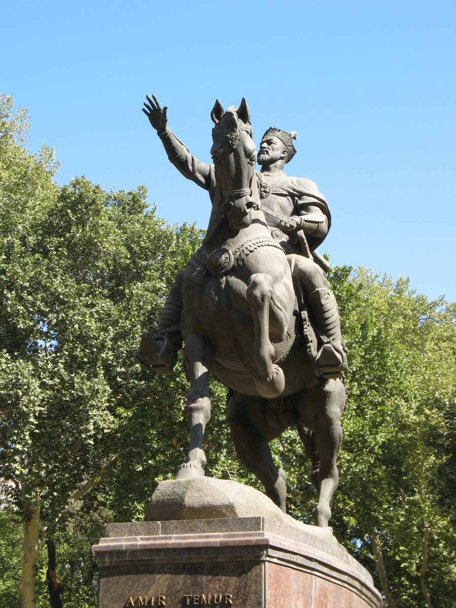 Tashkent, Amir Temur (Tamerlane) Quite the local hero!