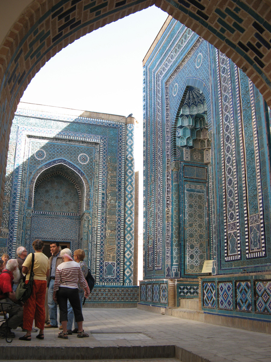 Samarkand, Shah-i Zinda Avenue of Mausoleums