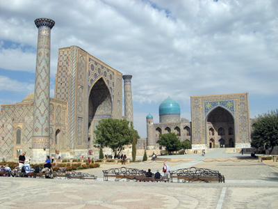 Registan West & North, Samarkand, Uzbekistan 2008