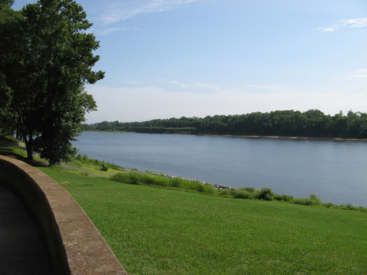 Shiloh, View across the Tennessee