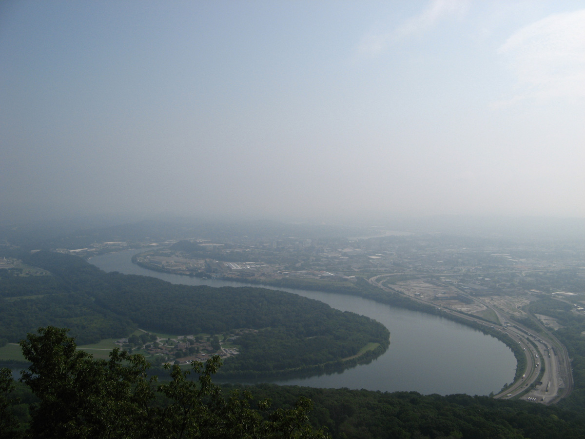 Chattanooga, Tennessee + Chattanooga from Lookout Mountain