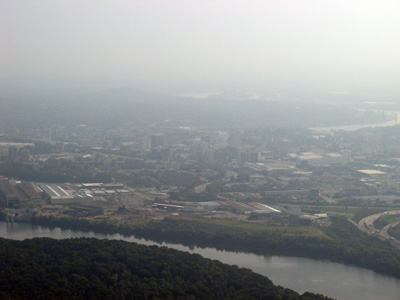 Chattanooga from Lookout Mountain, Tennessee 2008