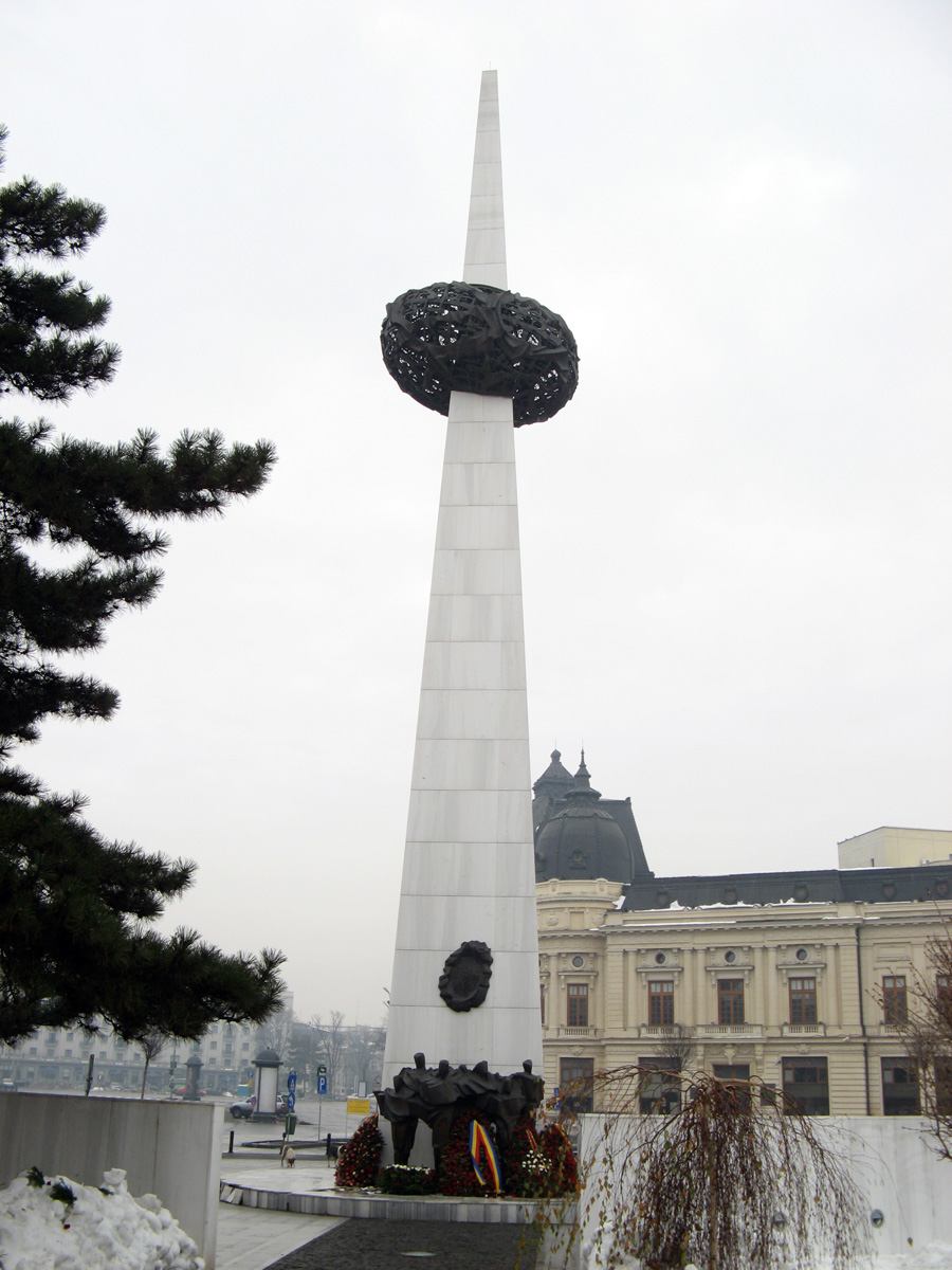 Bucharest, Rebirth Memorial "The Potato of the Revolution"