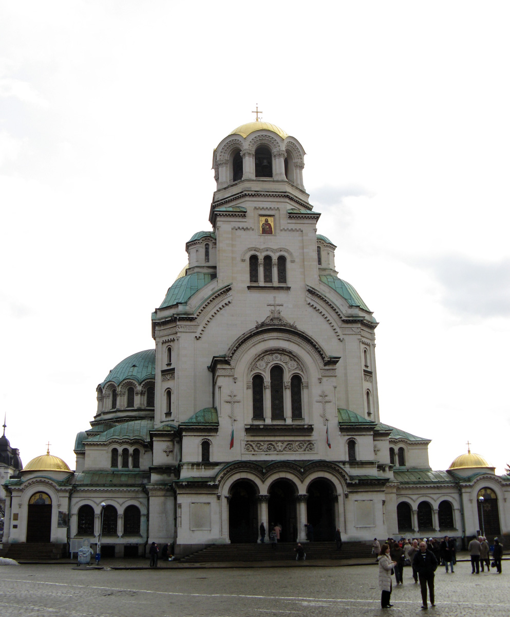 Sofia, Alexander Nevsky entrance