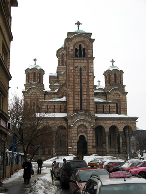 Sveti Marko church (1940), Belgrade, 2009 Balkans