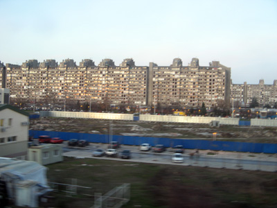 Giant Apartment Blocks, Belgrade, 2009 Balkans