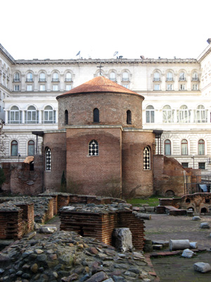 Church of St George (4th c., with many rebuilds), Sofia, 2009 Balkans