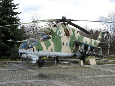 Soviet Helicopter, History Museum, Sofia, 2009 Balkans