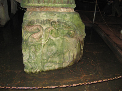 Medusa Head, Great Cistern, Istanbul 2009
