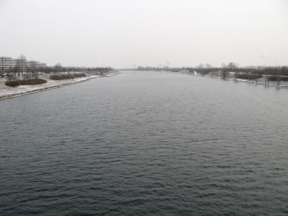 Vienna, The Danube, at Vienna