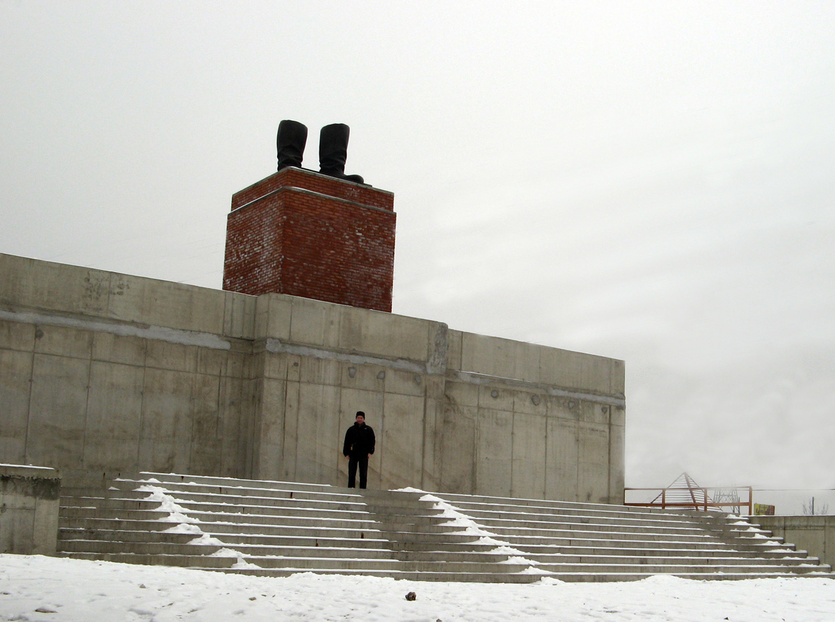 Memento Park, Budapest, Scotsman at "Stalin