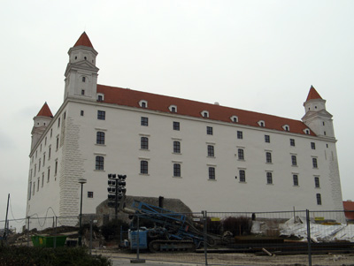 Bratislava Castle aka the Four Poster Bed., 2009 Middle Europe