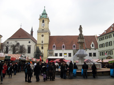 Town Square, Bratislava, 2009 Middle Europe