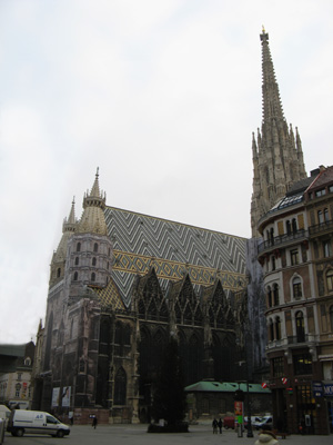 St Stephen's Cathedral (14th c. ++), Vienna, 2009 Middle Europe