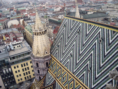 St Stephen's Roof, Vienna, 2009 Middle Europe