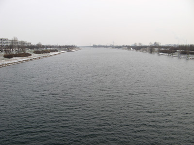 The Danube, at Vienna, 2009 Middle Europe