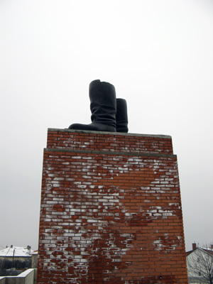 "Stalin's Boots", Memento Park, Budapest, 2009 Middle Europe