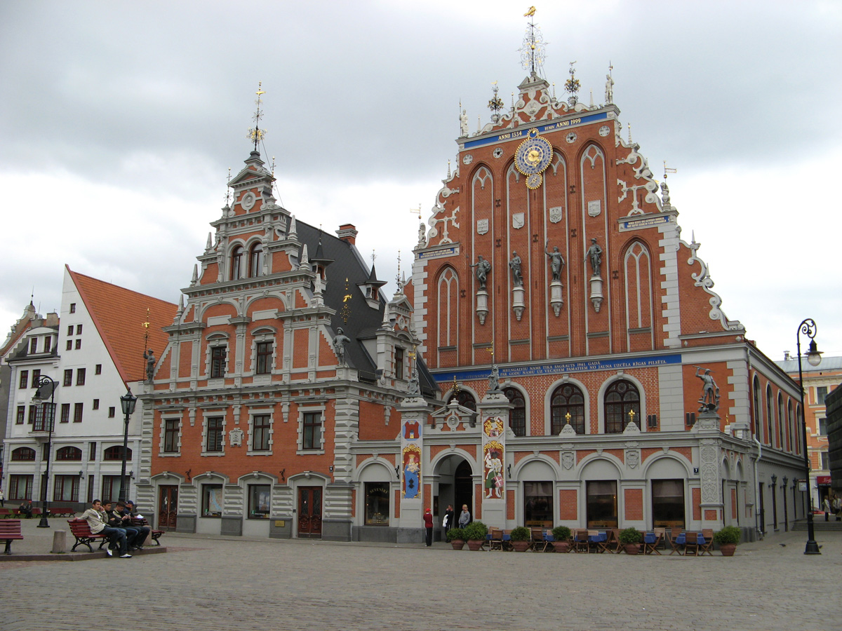 Riga, House of the Blackheads (Rebuilt)