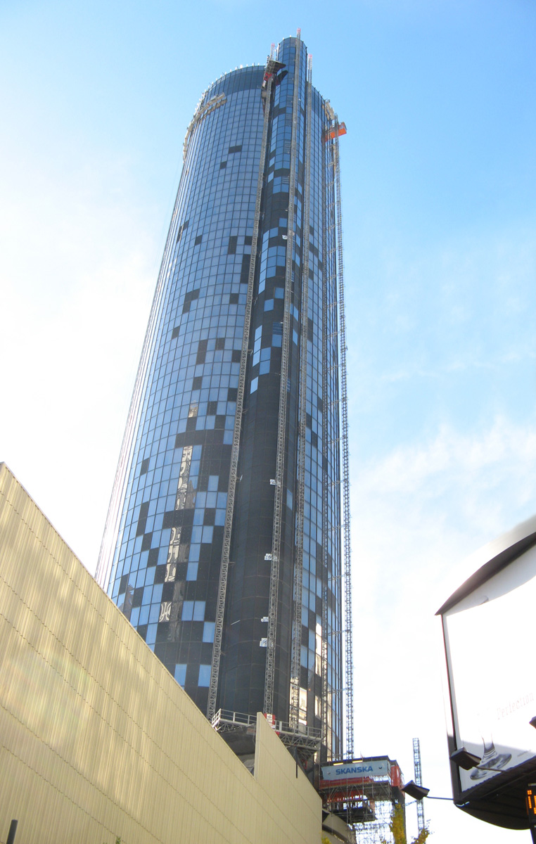 Atlanta 2009, Peachtree Plaza Hotel (Under exterior rennovation.)