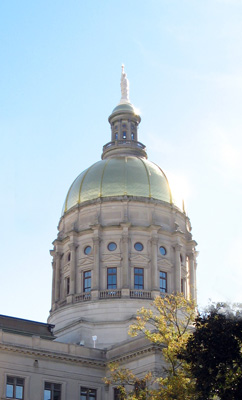 Old State Capitol: Dome, Atlanta 2009