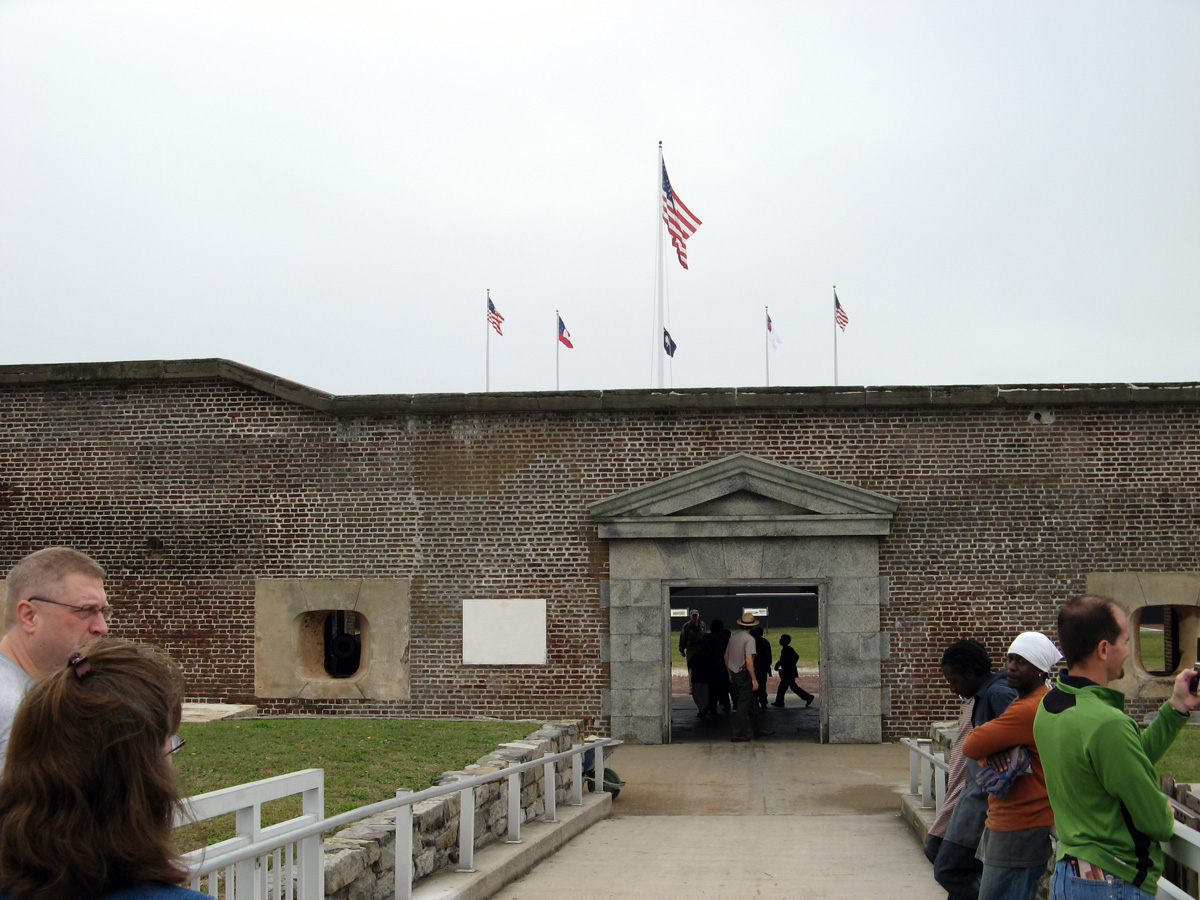 Charleston 2009, Fort Sumter Entrance