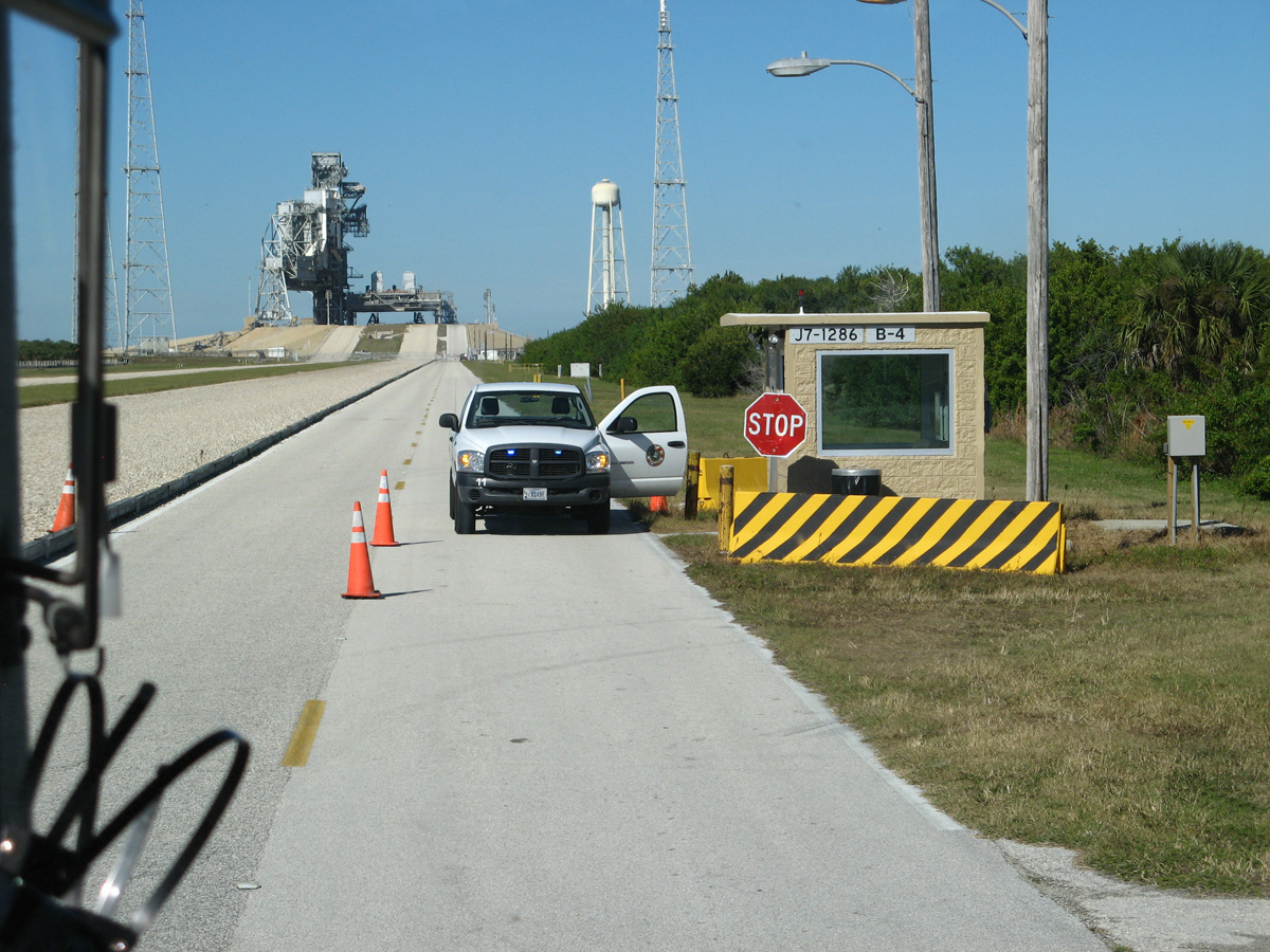 NASA Up-Close Tour, Access blocked, alas!
