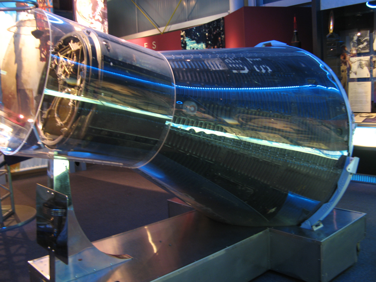 Rocket Garden, Astronaut Hall of Fame: Mercury MA-8 Capsule