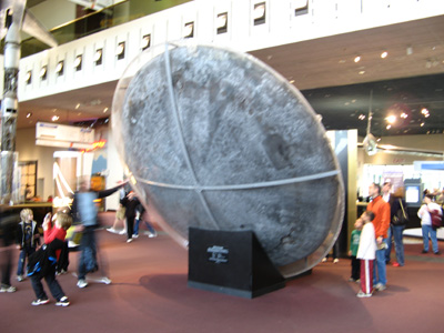 Apollo 11 heat shield, Smithsonian, Washington D.C. 2009