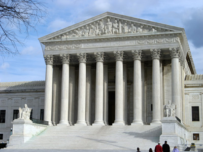 US Supreme Court, Monuments, Washington D.C. 2009