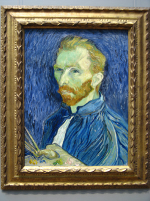 Van Gogh Self Portrait National Gallery, Arts & Crafts, Washington D.C. 2009