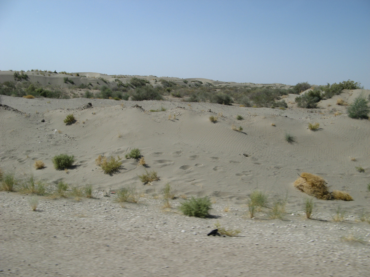 Friendship Bridge, A barren landscape