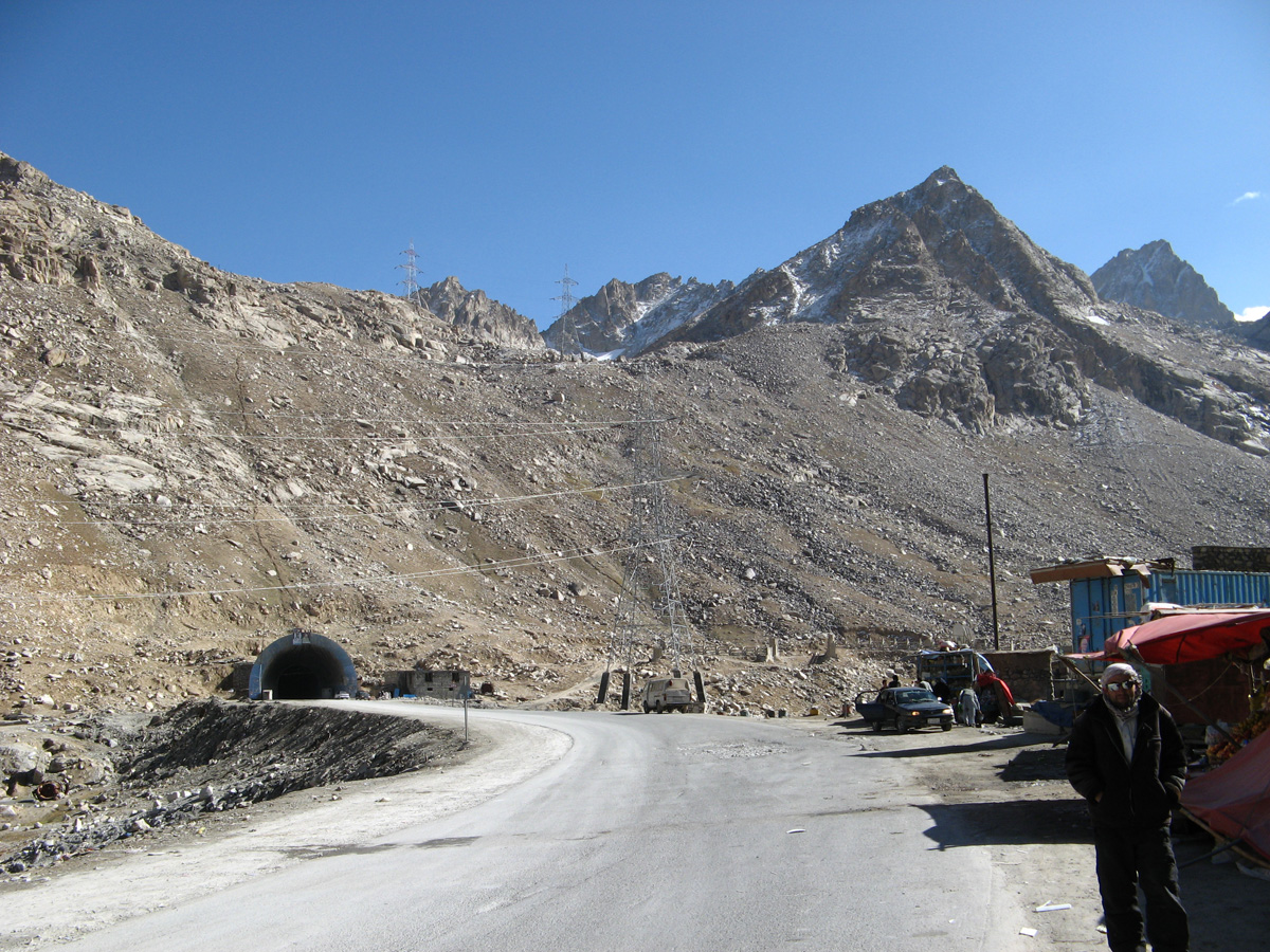 Mazar-Panjshir, Above Salang Tunnel