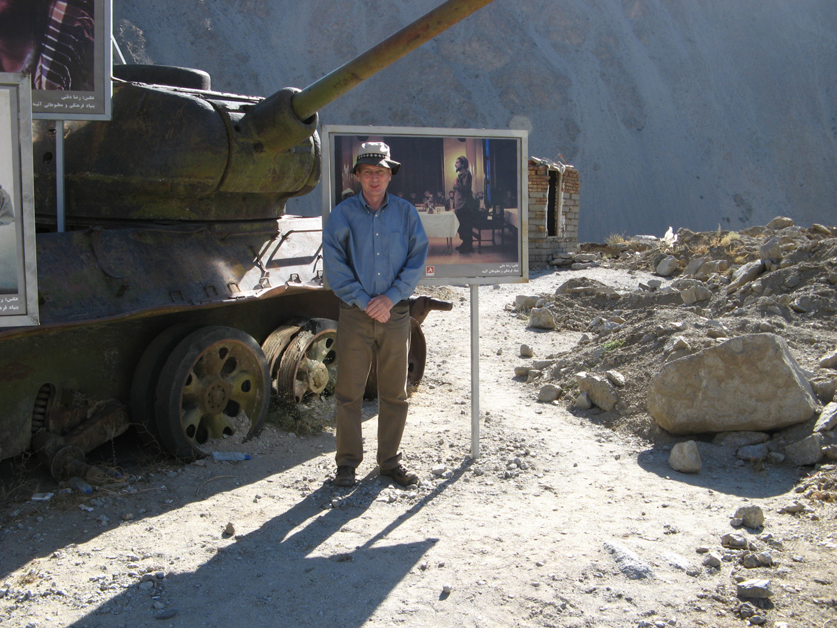 Panjshir Valley, Scotsman at Massoud