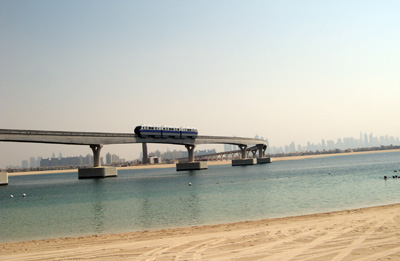 Gratuitous Monorail, Palm Jumeirah, Dubai, UAE 2009