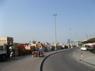 Dubai Creek, cargo, UAE 2009