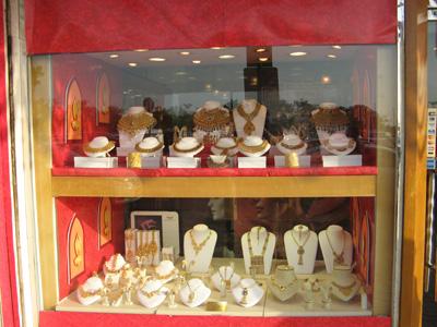 Shop in "Gold Souk", Dubai, UAE 2009