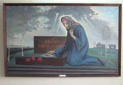Grieving Mother Bekhzod National Museum, Dushanbe, Uzbekistan & Tajikistan 2009