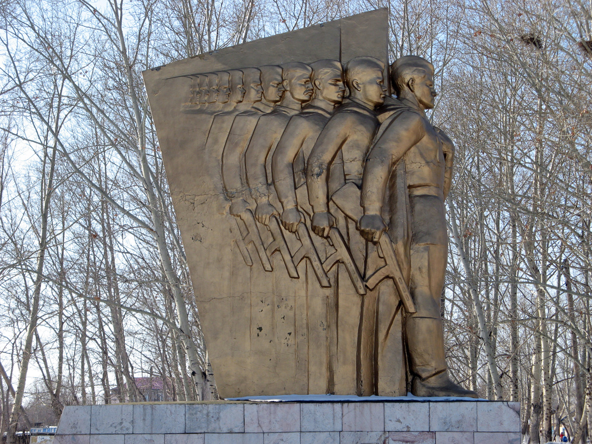 Erementau, WWII Monument